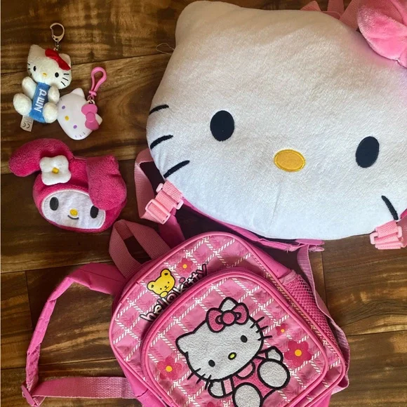Sanrio Bags Sanrio Hello Kitty Backpacks And Keychains202008